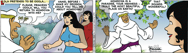 Alley Oop on Tuesday June 5, 2012 Comic Strip