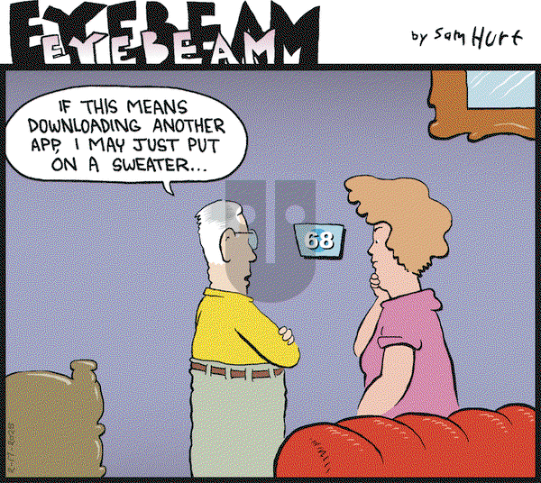 Eyebeam on Monday February 17, 2025 Comic Strip