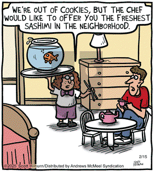The Argyle Sweater - Saturday February 15, 2025 Comic Strip