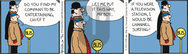 The Born Loser on Friday December 13, 2013 Comic Strip