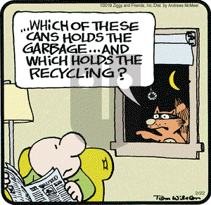 Ziggy on Friday February 22, 2019 Comic Strip