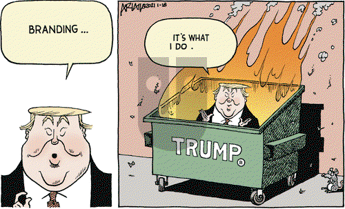 Robert Ariail on Monday January 18, 2021 Comic Strip