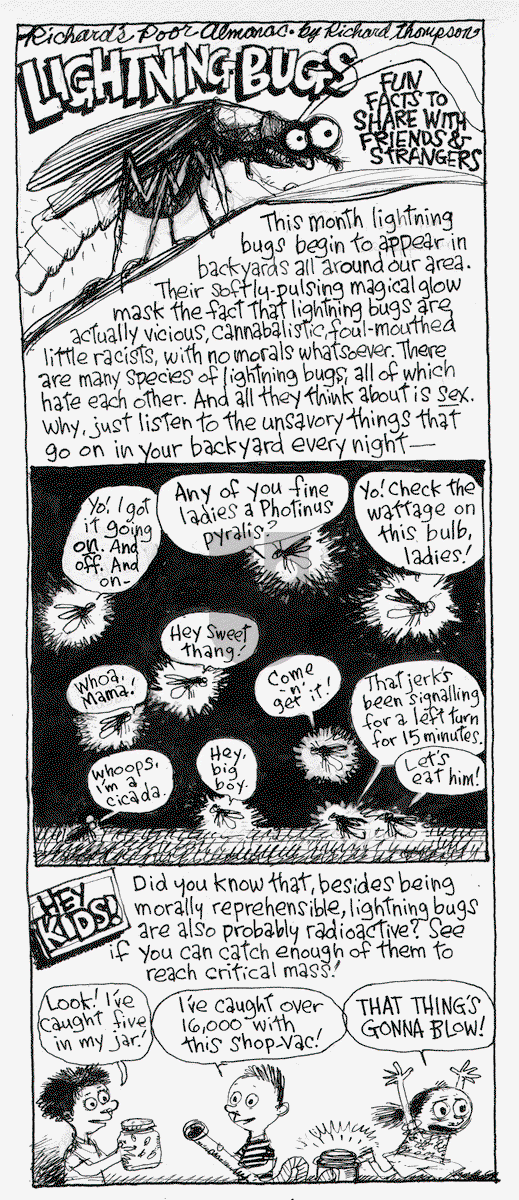 Richard's Poor Almanac on Monday May 25, 2015 Comic Strip