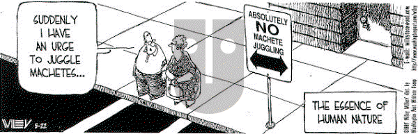 Non Sequitur on Thursday May 22, 1997 Comic Strip