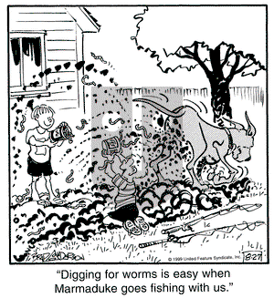 Marmaduke on Friday August 27, 1999 Comic Strip