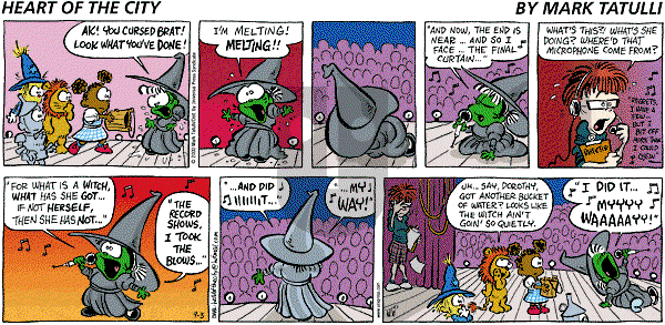 Heart of the City on Sunday September 3, 2000 Comic Strip