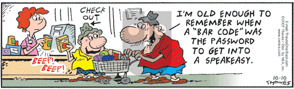 Frank and Ernest - Wednesday October 10, 2007 Comic Strip