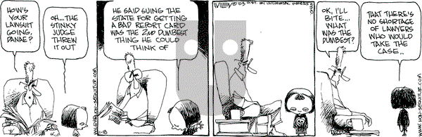 Non Sequitur on Saturday January 18, 2003 Comic Strip