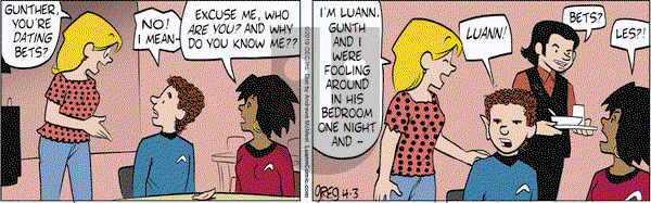 Luann on Wednesday April 3, 2019 Comic Strip
