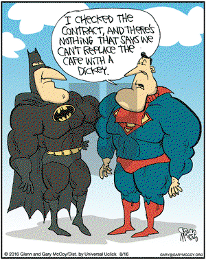 The Flying McCoys on Tuesday August 16, 2016 Comic Strip