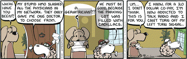DeFlocked on Monday July 13, 2009 Comic Strip