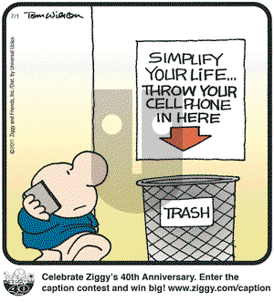 Ziggy - Friday July 1, 2011 Comic Strip