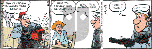 Cleats - Saturday February 24, 2007 Comic Strip