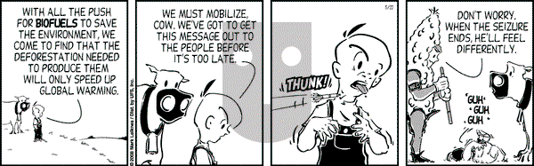 Cow and Boy Classics on Thursday May 22, 2008 Comic Strip