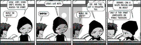 The Boondocks on Tuesday November 5, 2013 Comic Strip