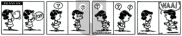 Peanuts - Monday March 31, 1952 Comic Strip