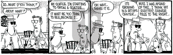 Monty on Monday April 11, 2005 Comic Strip