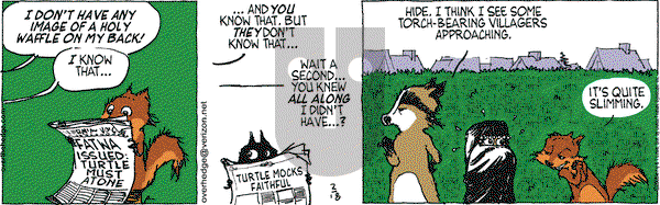 Over the Hedge on Monday February 18, 2008 Comic Strip