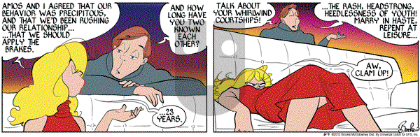9 Chickweed Lane on Friday June 1, 2012 Comic Strip