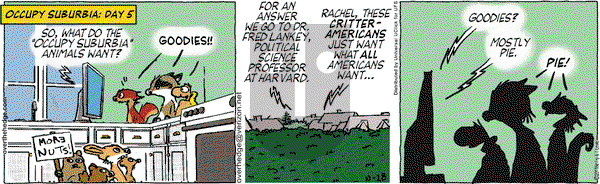 Over the Hedge on Friday October 28, 2011 Comic Strip