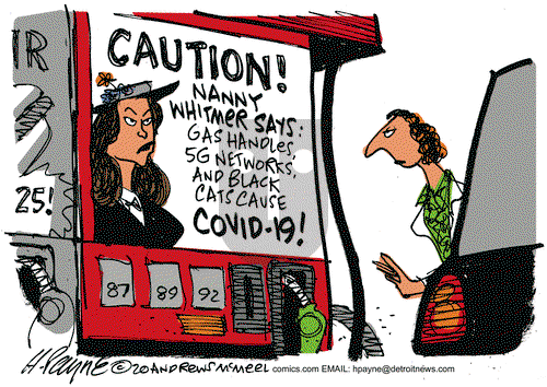 Henry Payne on Monday April 27, 2020 Comic Strip