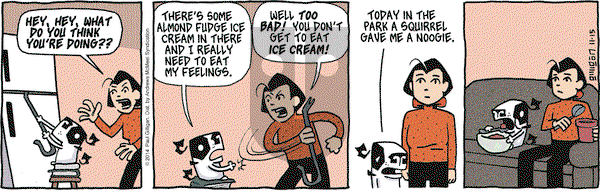 Pooch Cafe on Thursday November 15, 2018 Comic Strip
