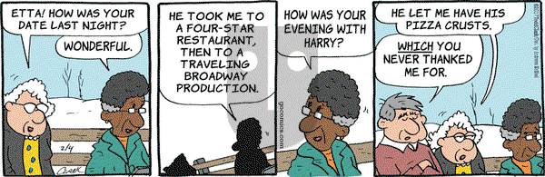 Lola on Saturday February 4, 2017 Comic Strip