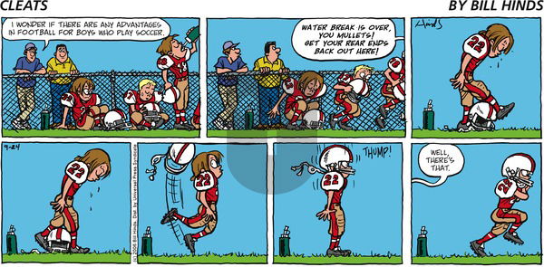 Cleats on Sunday September 24, 2006 Comic Strip