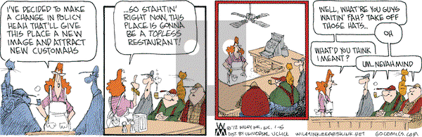 Non Sequitur on Thursday January 5, 2012 Comic Strip