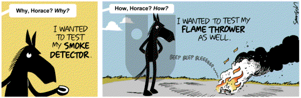 Dark Side of the Horse on Sunday October 22, 2017 Comic Strip