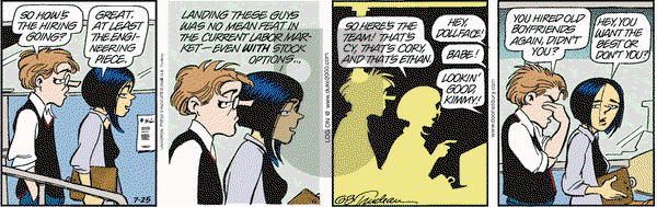 Doonesbury on Tuesday July 25, 2000 Comic Strip