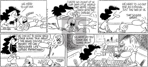 Baby Blues on Sunday December 8, 1991 Comic Strip