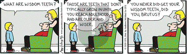 The Born Loser on Monday September 7, 2020 Comic Strip
