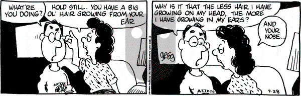 Luann on Thursday September 28, 1989 Comic Strip