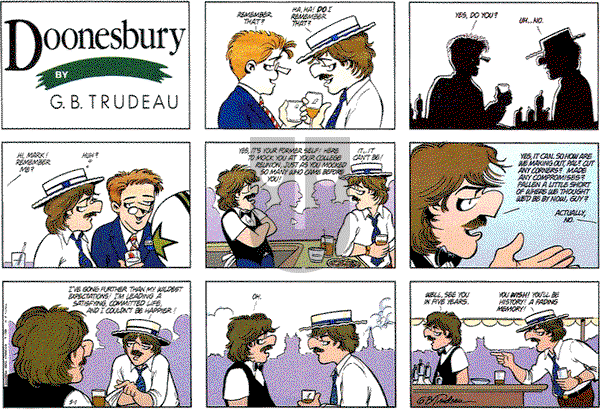 Doonesbury on Sunday May 1, 1988 Comic Strip