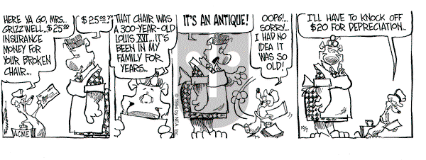 The Grizzwells on Friday October 7, 1994 Comic Strip