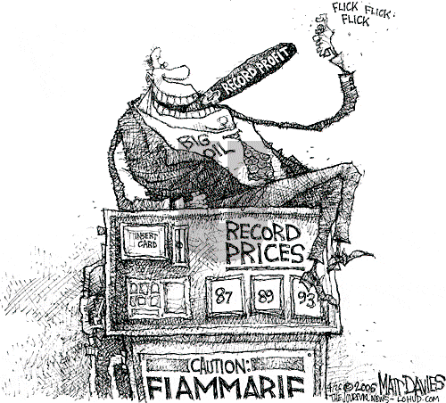 Matt Davies on Wednesday April 26, 2006 Comic Strip