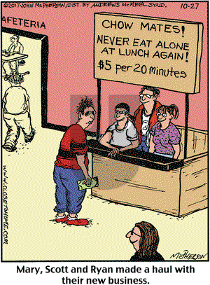 Close to Home on Friday October 27, 2017 Comic Strip