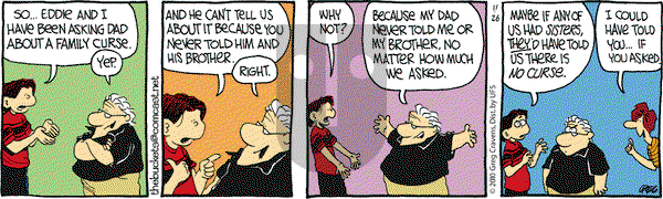 The Buckets on Friday November 26, 2010 Comic Strip