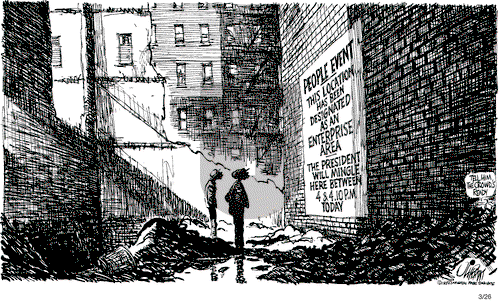 Pat Oliphant on Friday March 26, 1982 Comic Strip