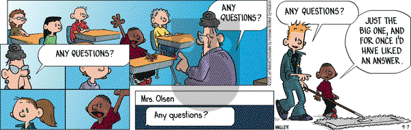 Frazz on Monday September 7, 2020 Comic Strip