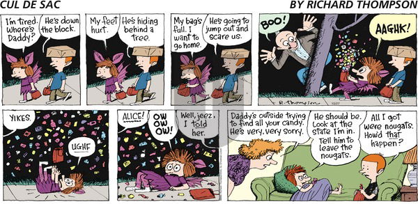 Cul de Sac on Sunday October 27, 2013 Comic Strip