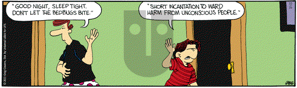 The Buckets on Saturday October 26, 2013 Comic Strip