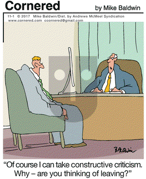 Cornered on Wednesday November 1, 2017 Comic Strip
