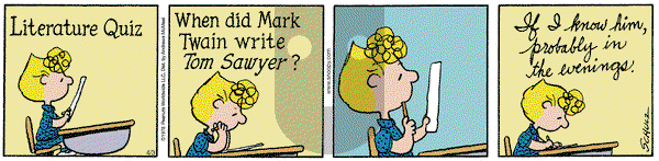 Peanuts on Thursday April 3, 2025 Comic Strip