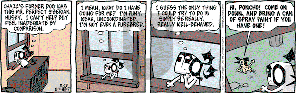 Pooch Cafe on Thursday November 18, 2010 Comic Strip