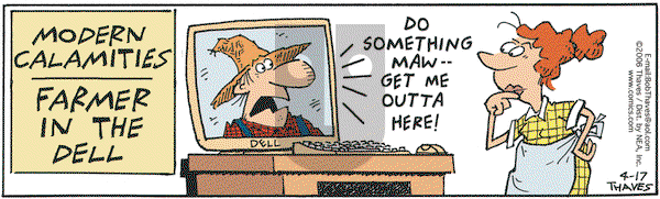 Frank and Ernest on Monday April 17, 2006 Comic Strip