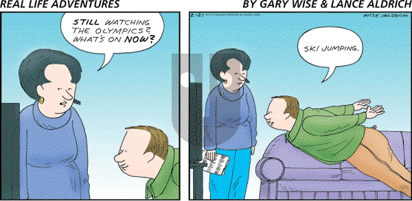 Real Life Adventures on Sunday February 21, 2010 Comic Strip