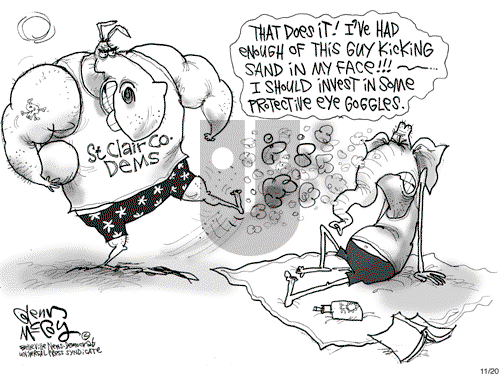 Glenn McCoy on Thursday November 20, 2008 Comic Strip