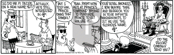 Monty on Friday June 11, 2004 Comic Strip